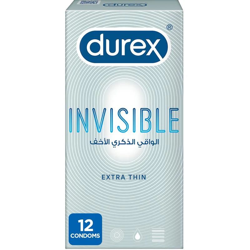 Durex Invisible Condoms 12 Pieces